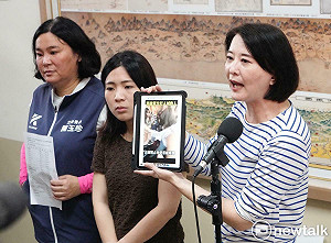 控林楚茵先發瘋先打人 王鴻薇:旁邊還有「黃賊無影腳」偷踢