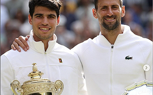 艾卡拉茲復仇成功！溫網擊敗喬帥奪第4座大滿貫