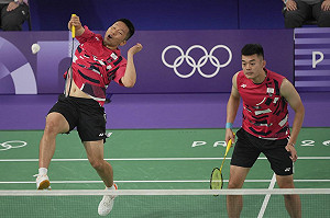 巴黎奧運》直落二擊退美國組合 「麟洋配」小組賽3連勝