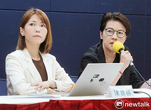 黃珊珊、陳智菡開「民眾黨查帳記者會」四叉貓:這根本是迴避問題