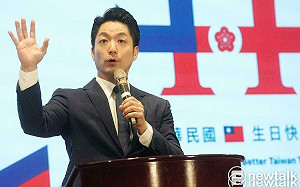 回立院娘家「開心」  蔣萬安談大巨蛋漏水：國慶晚會區域儘速改善完成 