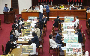 立院財劃法初審衝突告段落 藍綠達共識確認議事錄