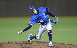 12強棒球》黃子鵬4.2局失2分，台灣打線無法串聯 台灣0：2遭委內瑞拉完封