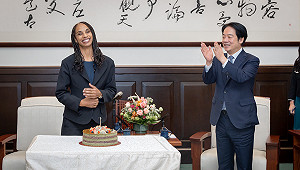 接見布魯金斯研究院訪團 賴清德重申:在對等尊嚴之下「樂於與中國交流」