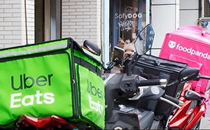 外送雙龍頭Uber Eats併購Foodpanda 公平會不准