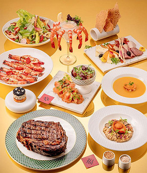 臺中勤美洲際酒店春節盛宴！日本A5和牛、澳洲干貝龍蝦等海陸美饌吃得到