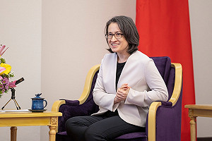 中國策劃衝撞蕭美琴座車!總統府強烈譴責:不法行為