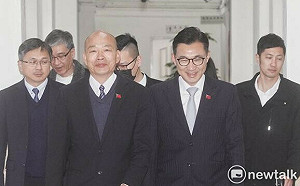 韓國瑜呼籲賴清德：停止大罷免、別提總預算覆議案