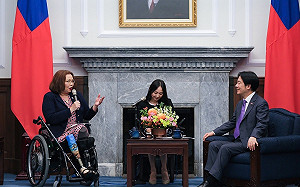 達克沃絲四度訪台  外交部：將見賴清德談台海安全情勢