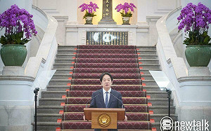 賴清德批中國:侵略者才是和平破壞者  對等尊嚴下樂意交流合作