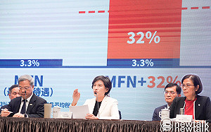 台美達成關稅協議就會送國會審!鄭麗君:爭取更好稅率且不要疊加