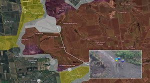 (影) 滲透功力差很大! 烏一兵偽裝近距離斃2俄軍 俄小隊潛入秀國旗遭擊殺 