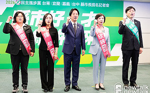 3女將介紹平均2分多鐘!賴清德狂讚林國漳7分鐘:我費盡千辛萬苦請他承擔大任