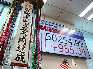日股攻上5萬點大關、高市行情持續狂歡! 受惠產業個股一次看