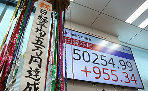 日股攻上5萬點大關、高市行情持續狂歡! 受惠產業個股一次看