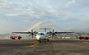 華信航機汰舊換新！ATR新機今抵達松機 增國內航線運能