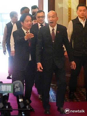 賴清德邀三院國政茶敘 府意外：韓國瑜主動提議又突然不克出席
