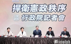 轟立法院才獨裁！卓榮泰：被違憲亂政的國會提出倒閣「是我畢生的民主勳章」