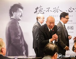 曝與施明德講過2次話都因陳水扁　韓國瑜：對台灣民主貢獻太大