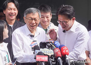 被炒作北市藍白合生變 柯文哲笑：怪沈伯洋太弱
