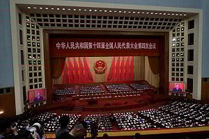 35年來最保守 中國今年GDP成長目標下調至4.5%至5%