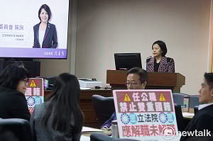 劉世芳罰站拒答詢！李貞秀空氣質詢再＋1 要求程序發言遭駁回 