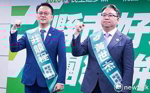 黃世杰找「這2人」團結戰桃園！莊競程批高虹安：新竹棒球場挖4年都變考古了