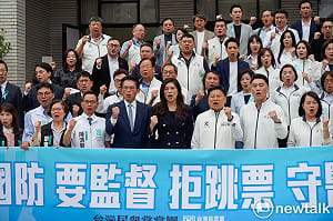 鄭麗文喊藍白是國防後盾  學者轟：美國不會給破壞第一島鏈安全的國民黨好臉色看