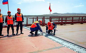 俄、北韓首條跨國公路橋完工! 烏警告嚴重威脅 西方衛星監控隱形軍火走廊