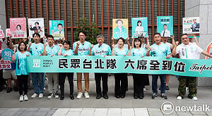 柯黃「兩顆太陽」合體挺北市6小雞　柯文哲籲：看到民眾黨就蓋下去