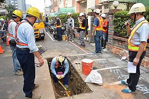 污水道管損演練  鄭文燦：減少災損避免工安意外