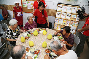 暖暖食堂開飯了！讓老人家有最好照顧