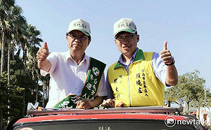 顏純左衝民調  走遍基層耕耘力拼電視名嘴