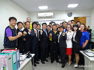 相信黃偉哲 青商會成立後援會強力表態