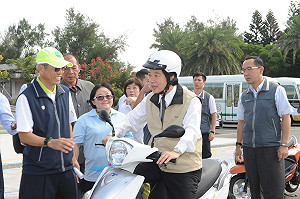 賴揆視察澎湖   要打造國際、智慧、綠能的觀光島