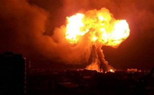 迦納天然氣站爆炸 火球沖天超驚悚