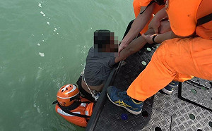 科技監偵再建功　金門海巡攔截中國籍泅水偷渡犯