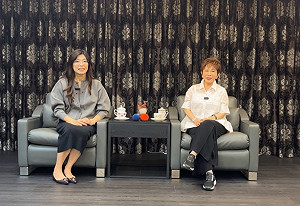 拜會洪秀柱尋求支持 鄭麗文盛讚：勇氣不及她當年百分之一　