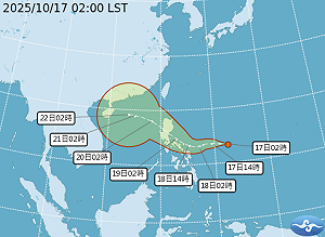 下週「風神颱風＋東北季風」發威！全台暴雨降溫天氣一圖看