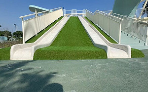 彰化八卦山4公尺溜滑梯速度太快2人骨折！依公共意外險理