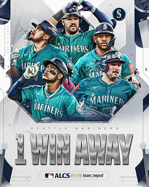 水手單局雙響砲灌5分轟垮藍鳥　MLB美聯冠軍戰聽牌