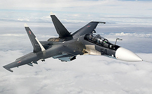 (影) 俄軍烏龍擊落自家蘇-30戰機! 一台要價5千萬美元 2飛行員彈射逃生