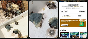 網購堤拉米蘇竟吃出綠色黴塊！PO網怒噴引爆討論 店家喊冤嗆告