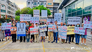 公告私有基督墓園納重劃引眾怒  上百墓主家屬陳抗籲市府停拆