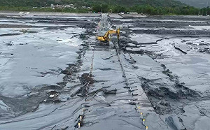 花蓮光復「馬太鞍溪便橋」遭淹沒!交通部:中午前恢復