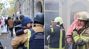 (影) 俄軍戰爭暴行炸幼稚園! 哈爾科夫挨轟 傷亡慘重現場一片哀嚎