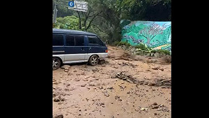 陽明山遇土石流險喪命！女PO社群平台引網友怒轟：「蔣」不聽