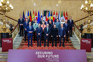 抗俄保烏 「自願聯盟」今於倫敦集會  