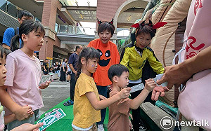 陳亭妃辦「叢林萌樂園」嗨翻成大商圈 大小朋友熱情參與感受滿滿幸福能量