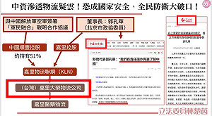 嘉里大榮隱匿染疫豬物流車去向? 綠委揭:有中資背景、恐是國安危機